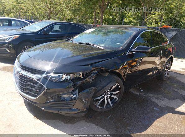 1G1ZG5ST8RF249947 2024 CHEVROLET MALIBU Black წინა მარცხენა ხედი სამი მეოთხედიდან