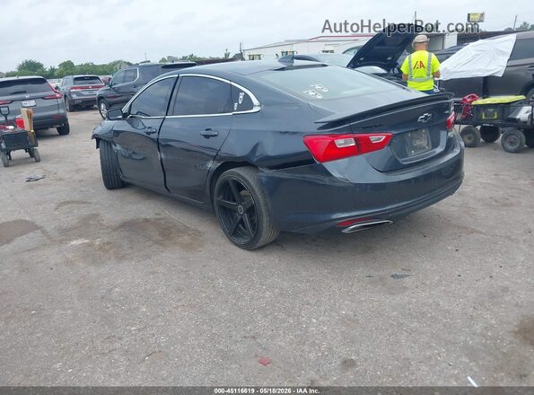 1G1ZG5ST9MF075525 2021 CHEVROLET MALIBU Черный Задняя левая четверть