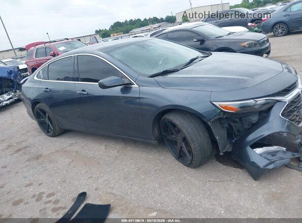 1G1ZG5ST9MF075525 2021 CHEVROLET MALIBU Черный Вид задней части салона