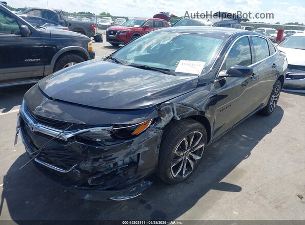 1G1ZG5ST9NF201030 2022 CHEVROLET MALIBU Black 