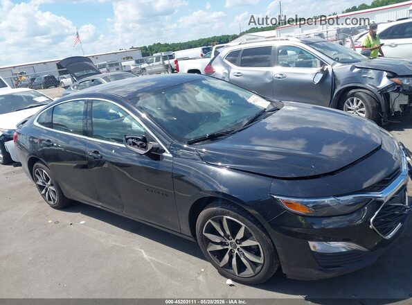 1G1ZG5ST9NF201030 2022 CHEVROLET MALIBU Black 