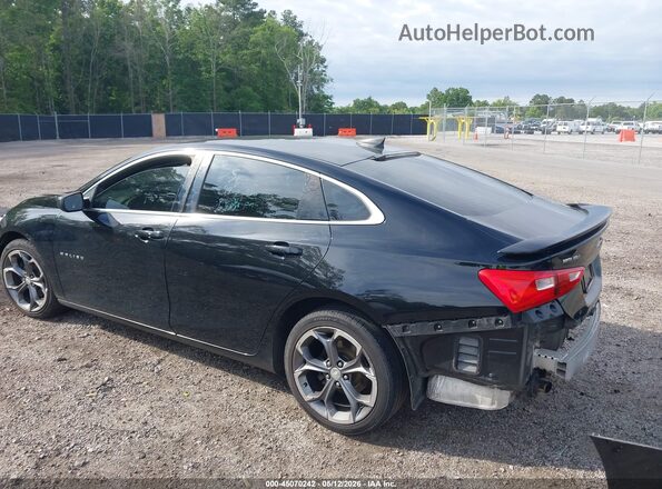1G1ZG5STXKF182886 2019 CHEVROLET MALIBU Black Հետևի ձախ