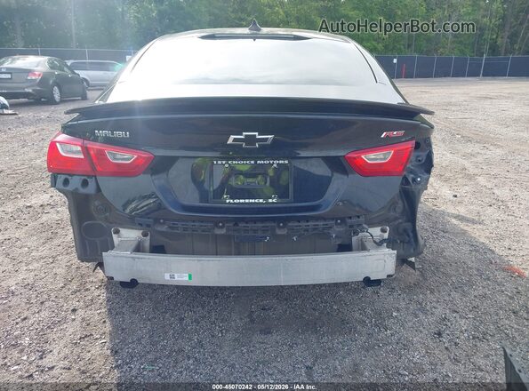1G1ZG5STXKF182886 2019 CHEVROLET MALIBU Black Դիմացի տեսք
