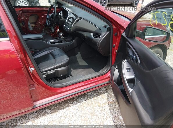 1G1ZG5STXMF044168 2021 CHEVROLET MALIBU Red Vista interior delantera