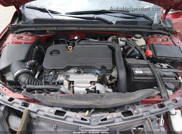 1G1ZG5STXMF044168 2021 CHEVROLET MALIBU Red Vista trasera