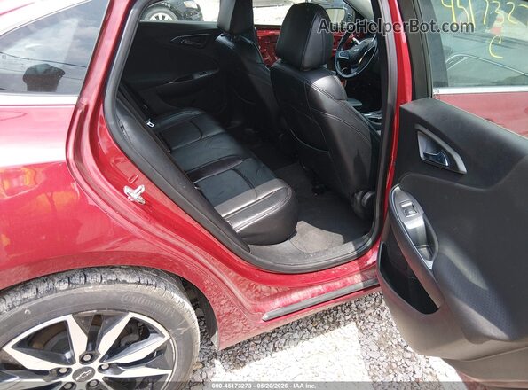 1G1ZG5STXMF044168 2021 CHEVROLET MALIBU Red Vista de la etiqueta del VIN