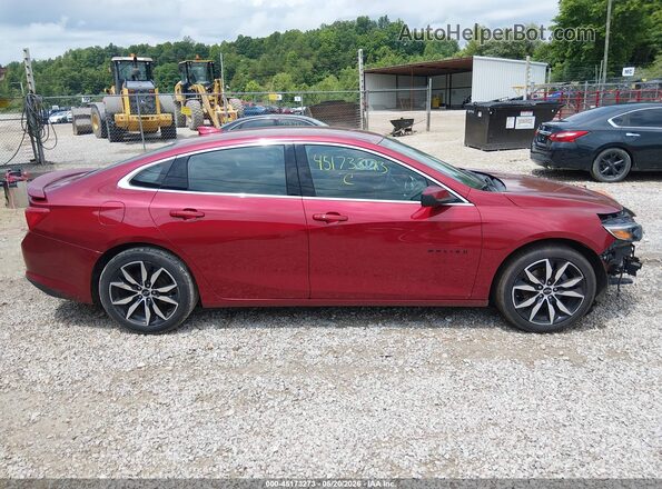 1G1ZG5STXMF044168 2021 CHEVROLET MALIBU Red Vista interior de 360 grados