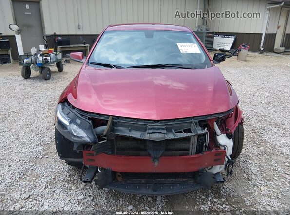 1G1ZG5STXMF044168 2021 CHEVROLET MALIBU Red Vista interior trasera