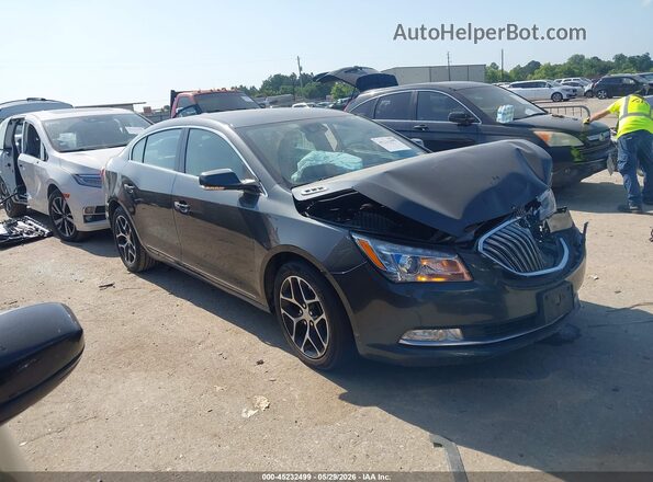 1G4G45G3XGF172829 2016 BUICK LACROSSE Серый Вид задней части салона