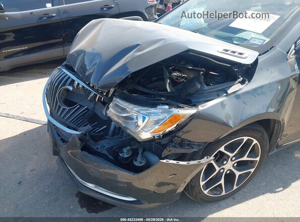 1G4G45G3XGF172829 2016 BUICK LACROSSE Серый Вид спереди