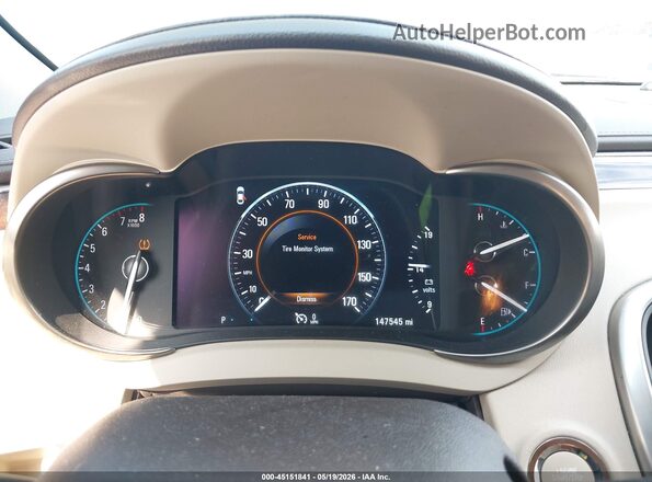 1G4GB5G30GF155687 2016 BUICK LACROSSE White Հետևի նստատեղերի տեսք
