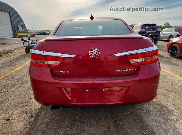 1G4PR5SK3H4113070 2017 BUICK VERANO Red უკანა ხედი