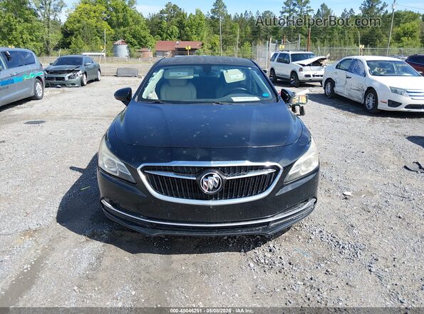1G4ZN5SS7HU200426 2017 BUICK LACROSSE Black Вид щитка приладів