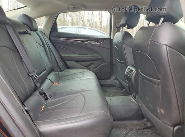 1G4ZP5SS4KU113049 2019 BUICK LACROSSE Black უკანა სავარძლების ხედი