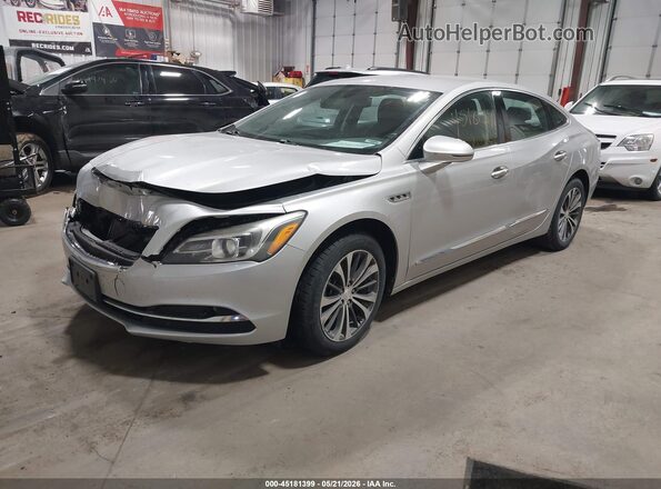 1G4ZP5SS6HU213422 2017 BUICK LACROSSE Silver Przód lewy