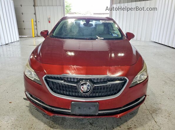 1G4ZP5SS8HU182853 2017 BUICK LACROSSE Maroon Front view