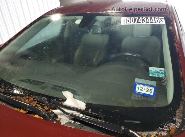 1G4ZP5SS8HU182853 2017 BUICK LACROSSE Maroon VIN sticker view