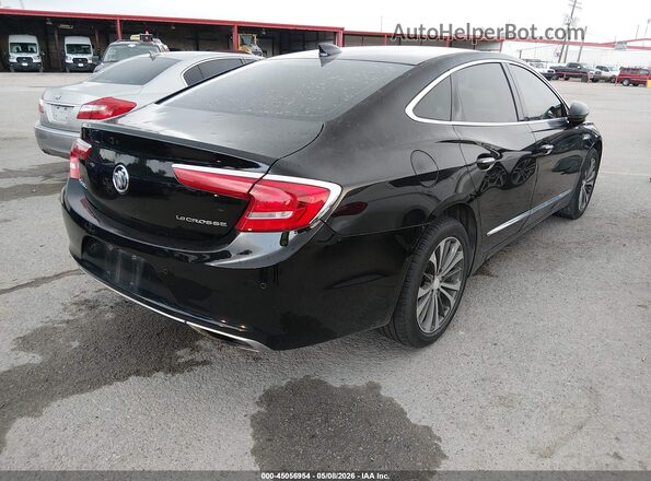 1G4ZP5SS8HU199040 2017 BUICK LACROSSE Black Tył prawy