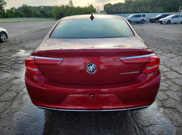 1G4ZP5SS8KU124572 2019 BUICK LACROSSE Red Vista trasera