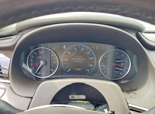 1G4ZP5SSXHU164130 2017 BUICK LACROSSE White Vista del cuadro de instrumentos