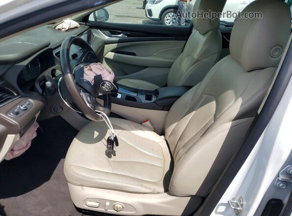 1G4ZP5SSXHU164130 2017 BUICK LACROSSE White Vista interior delantera