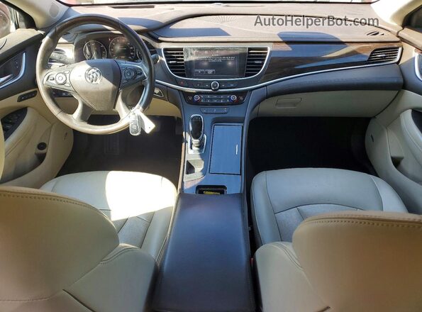 1G4ZR5SS0HU172425 2017 BUICK LACROSSE Red Dashboard view