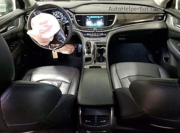1G4ZS5SS2JU123561 2018 BUICK LACROSSE Black Вид панелі приладів