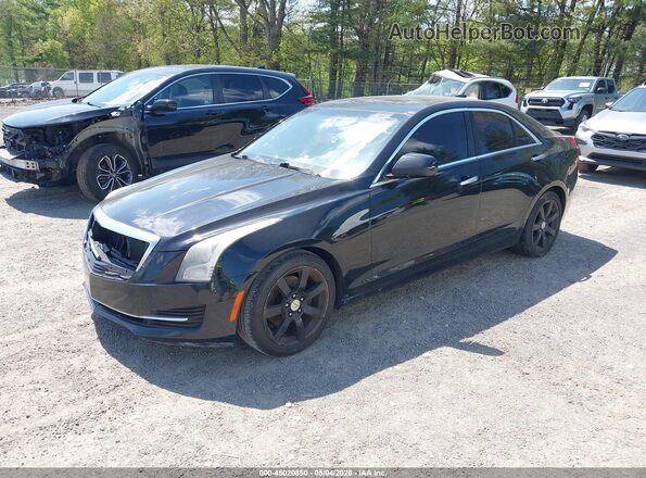 1G6AA5RA4G0112288 2016 CADILLAC ATS Черный Передняя левая четверть