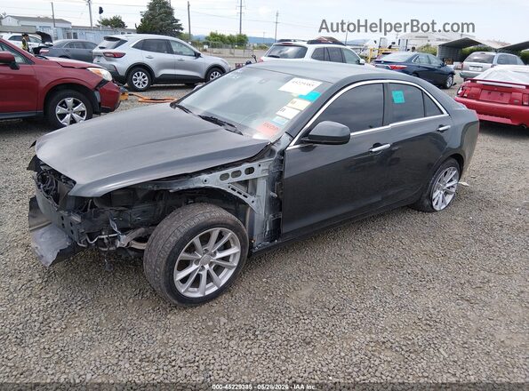 1G6AA5RX1J0157832 2018 CADILLAC ATS Gray Vista tres cuartos delantera izquierda