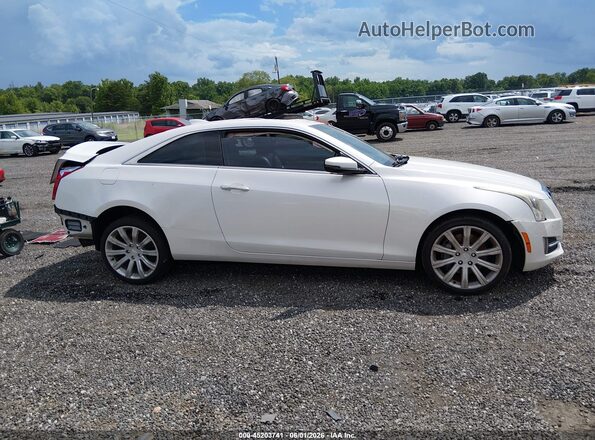 1G6AB1RX1H0140545 2017 CADILLAC ATS White Սալոնի հետևի տեսք