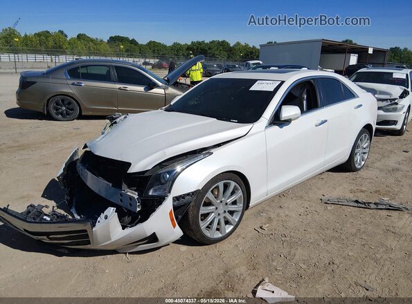 1G6AB5RX6J0124841 2018 CADILLAC ATS White Передня ліва чверть
