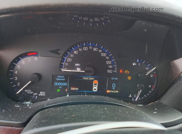 1G6AB5SS4G0106605 2016 CADILLAC ATS Black Widok zestawu wskaźników