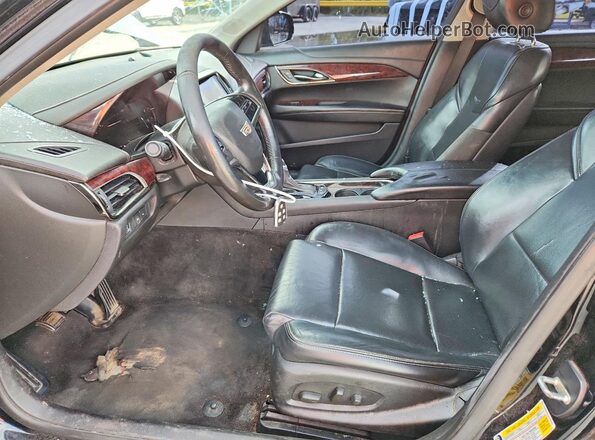 1G6AB5SS4G0106605 2016 CADILLAC ATS Black Widok wnętrza z przodu