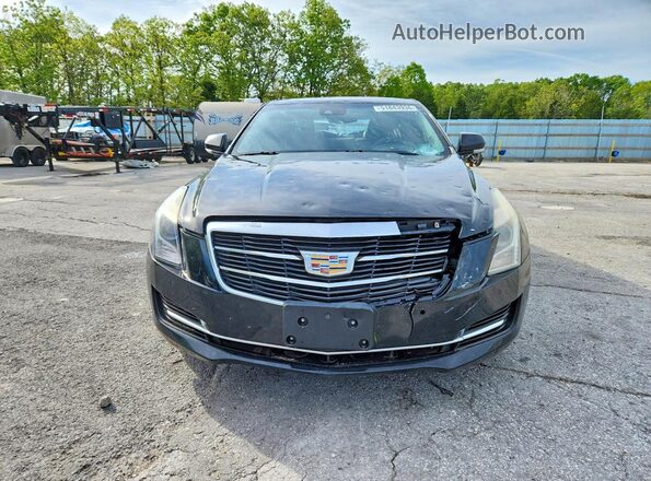 1G6AB5SS4G0106605 2016 CADILLAC ATS Black Widok z przodu