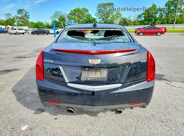 1G6AB5SS4G0106605 2016 CADILLAC ATS Black Widok z tyłu