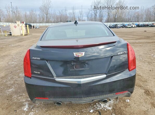 1G6AF5SX0J0133100 2018 CADILLAC ATS Black Вид ззаду