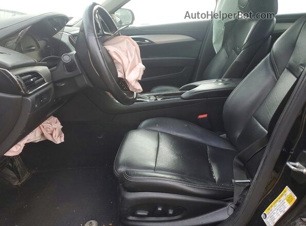 1G6AF5SX0J0133100 2018 CADILLAC ATS Black Вид салону спереду