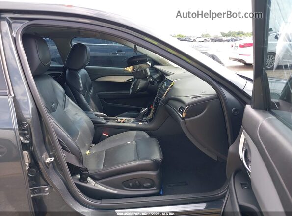 1G6AF5SX2J0131414 2018 CADILLAC ATS Black Front interior view