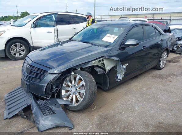 1G6AF5SX2J0131414 2018 CADILLAC ATS Black Front left