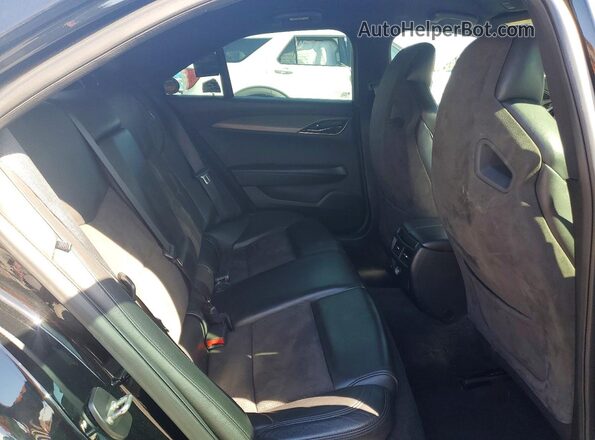 1G6AN5RY9H0202734 2017 CADILLAC ATS-V Black Հետևի նստատեղերի տեսք