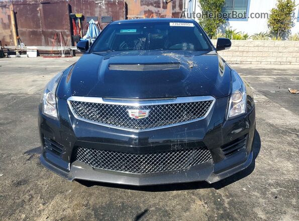 1G6AN5RY9H0202734 2017 CADILLAC ATS-V Black Դիմացի տեսք