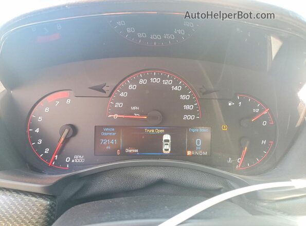 1G6AN5RY9H0202734 2017 CADILLAC ATS-V Black Սարքավորումների վահանակի տեսք