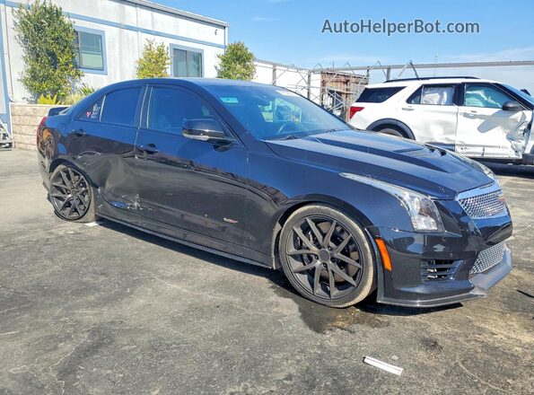 1G6AN5RY9H0202734 2017 CADILLAC ATS-V Black Առջևի աջ