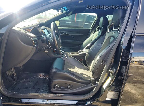 1G6AN5RY9H0202734 2017 CADILLAC ATS-V Black Սալոնի դիմացի տեսք