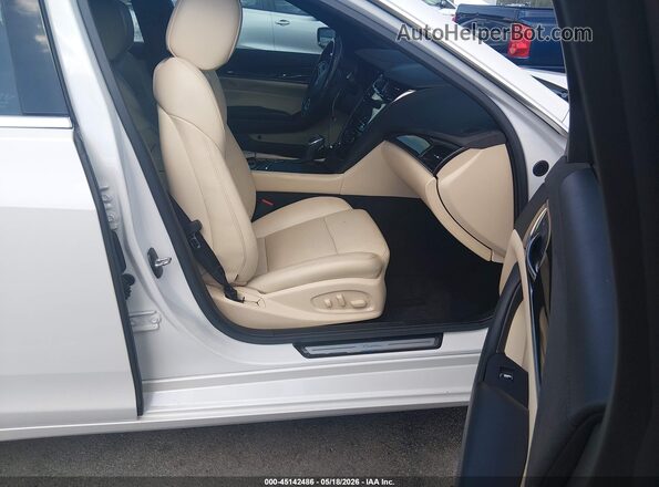 1G6AR5SS0H0167933 2017 CADILLAC CTS White წინა სალონის ხედი