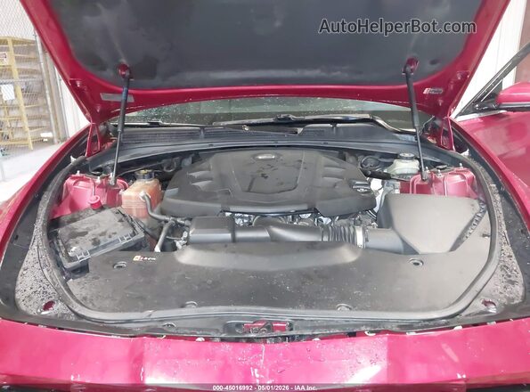 1G6AR5SS3H0160913 2017 CADILLAC CTS Red Rear view