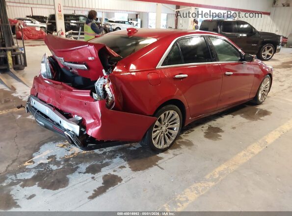 1G6AR5SS3H0160913 2017 CADILLAC CTS Red Rear right