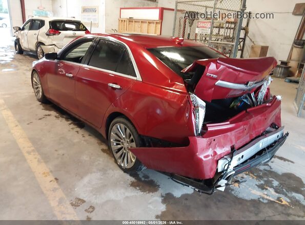 1G6AR5SS3H0160913 2017 CADILLAC CTS Red Rear left