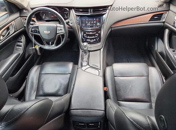 1G6AR5SS3K0100184 2019 CADILLAC CTS Black Առջևի վահանակի տեսք