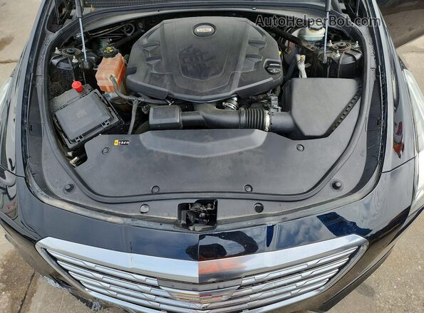 1G6AR5SS3K0100184 2019 CADILLAC CTS Black Սալոնի հետևի տեսք